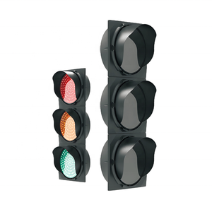 Các nhà sản xuất đèn giao thông 100mm <span class=keywords><strong>200mm</strong></span> 300mm 400mm <span class=keywords><strong>LED</strong></span> màu đỏ màu xanh lá cây đèn tín hiệu đường sắt cho người đi bộ đèn giao thông - Product Image 3