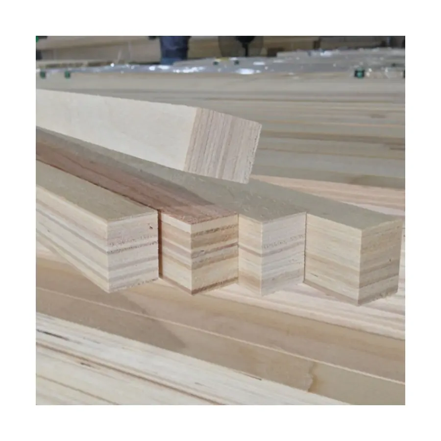 Marco de sofá de álamo LVL/Núcleo de puerta de chapa de madera laminada/Construcción de pino LVL