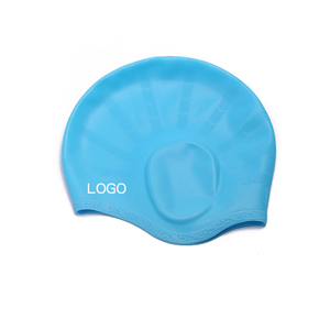 Gorros de natación para adultos personalizados de fábrica originales, <span class=keywords><strong>gorro</strong></span> de buceo de silicona de grado alimenticio de tamaño libre, protección auditiva impermeable - Product Image 6