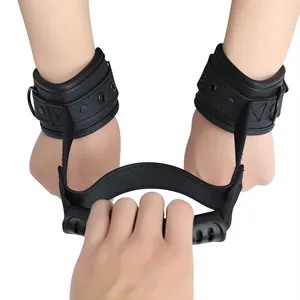 Adults Slave Roleplay Games Sex Position Aid Tool of Leather Bdsm Bondage Handcuffs Strap Armbinder Restraint Erotic Accessories