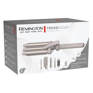 เครื่องจัดแต่งทรงผม TRENDOLOGY 5in1 สีเบจ CI41MS5 90W - Product Image 2