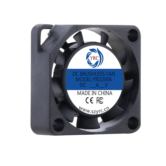 YRC YRD2006 Electric 1 Year Warranty 12V/5V Mini High-Temperature Axial Fan OEM Low Consumption Cooling High Quality Quiet Ball