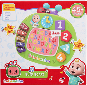 Just Play Learning Melon Busy Board sobre 45 <span class=keywords><strong>frases</strong></span> para educación preescolar Baby Toy - Product Image 2