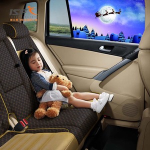 Mignon Motif De Noël Rideau De Fenêtre De <span class=keywords><strong>Voiture</strong></span> pour <span class=keywords><strong>Bébé</strong></span> Magnétique <span class=keywords><strong>Pare</strong></span>-<span class=keywords><strong>Soleil</strong></span> - Product Image 2