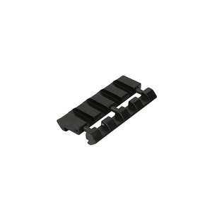 Factory Custom 5Slot 11mm to 20mm Adapter Aluminum Alloy CNC Machined Lightweight Durable Black Matte Outdoor <b>Shooting</b> Accessory - Product Image 4