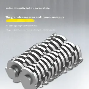 Broyeur de déchets métalliques industriel, déchiqueteuse de métaux, broyeur de métaux pour le recyclage du caoutchouc - Product Image 4