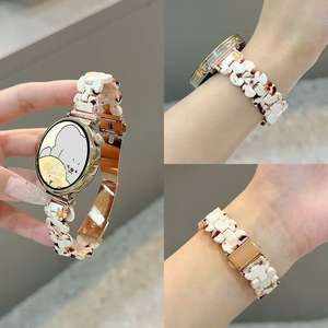 Correa de Reloj de Lujo para Mujer, Correa Deportiva con Cierre Magnético, Resina, 20 mm, Brazalete para Reloj Inteligente, Compatible con <span class=keywords><strong>Watch</strong></span> <span class=keywords><strong>GT</strong></span> 3/3 <span class=keywords><strong>Pro</strong></span>/<span class=keywords><strong>GT</strong></span> <span class=keywords><strong>2</strong></span>, 8 Colores - Product Image 3