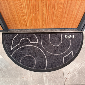 Tapis d'<span class=keywords><strong>entrée</strong></span> de luxe personnalisé en nylon écologique, antibactérien, imperméable, imprimé sur mesure pour les hôtels, les bureaux, les bâtiments gouvernementaux - Product Image 2
