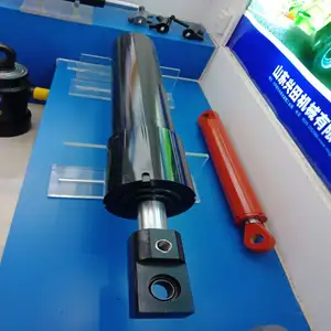 Cilindros telescópicos personalizados de ariete hidráulico Fabricante de cilindros hidráulicos de doble acción de alta calidad para muelle de carga hidráulica OEM ODM XINGTIAN camiones de minería cilindro hidráulico