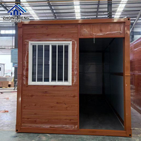 Casa Contenedor Plegable de 20 pies/40 pies de Instalación Rápida, Modular, Tipo Dormitorio/Oficina, con Cocina y Baño