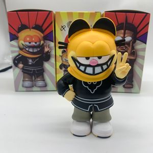 <span class=keywords><strong>Figurine</strong></span> d'anime Power Man et Garfield aux œufs salés, Grande Évasion - Star de l'arts martiaux chinois, <span class=keywords><strong>figurine</strong></span> en PVC à collectionner - Product Image 3