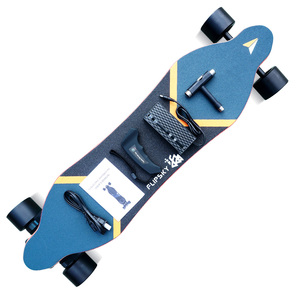 Livraison gratuite Flipsky <span class=keywords><strong>F2</strong></span> Esk8 Longboard Skateboard électrique avec planche en fibre de carbone, glisse fluide et silencieuse, installation facile - Product Image 3