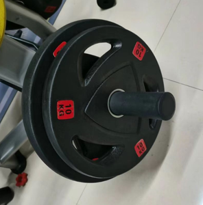 Chất lượng cao nhà phòng tập thể dục Trọng lượng nâng tấm cho nam giới miễn phí trọng lượng sức mạnh đào tạo cao su Barbell tấm - Product Image 3