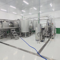 Ligne de production de yaourt complète pour usine laitière, ligne de production de yaourt de qualité alimentaire, machine automatique de fabrication de yaourt à petite échelle