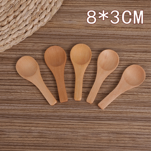 Petite cuillère ronde en bois - Product Image 2