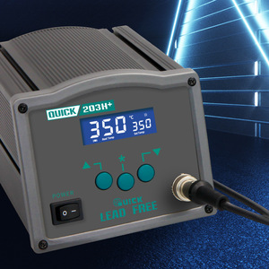 สถานีบัดกรีดิจิตอล Quick 203H+ ความถี่สูง อุณหภูมิคงที่ ปราศจากสารตะกั่ว - Product Image 2