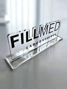 Hiện đại hai mặt A4 ảnh giải thưởng khung trong suốt thân thiện với môi trường <span class=keywords><strong>Acrylic</strong></span> bục quảng cáo hiển thị với thường vụ chủ thẻ - Product Image 6