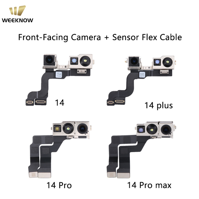 For iphone 14/14Plus/14Pro/14Promax High Resolution Front Camera Module Stable Focus Clear Image for Phone Repair