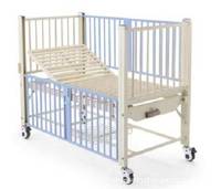 Lit médical manuel à manivelle unique pour enfants, mobilier hospitalier, lit pédiatrique pour la maison, lit d'hôpital pour enfants