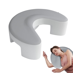 Oreiller ergonomique en mousse à mémoire de forme <span class=keywords><strong>pour</strong></span> dormeurs latéraux, avec trou <span class=keywords><strong>pour</strong></span> le bras, <span class=keywords><strong>pour</strong></span> soulager les douleurs au cou et aux épaules, oreiller <span class=keywords><strong>pour</strong></span> les épaules, vente en gros - Product Image 1
