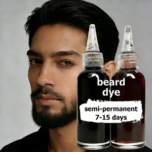 Encre pour aérographe pour cheveux noirs, semi-permanente, brune, imperméable, tenue forte, encre pour aérographe pour barbiers - Product Image 4