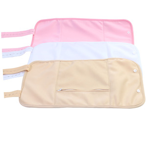 Tummy Belt Soft Cotton Fabric Khaki Pink White Black Essential Oil Care Kit Sleep Self Care Aid Household Daily Necessities - Product Image 2