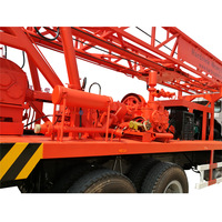 Plateforme de Forage Rotative Montée sur Camion de Qualité Supérieure 300m-600m pour la Construction de Puits d'Eau Profonds