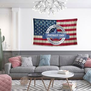 Drapeau mural 3x5 pieds du 11 septembre, décoration pour dortoir universitaire, chambre à coucher, salon, tapisserie pour affichage de chambre, accessoires - Product Image 4