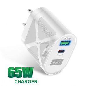 65W PD Fast Charging Universal Charger 20W USB <b>Type</b>-<b>C</b> <b>Adapter</b> for Mobile Phones & Earphones with QC3.0 Technology - Product Image 3