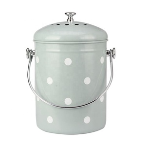 Customizable Kitchen Compost <b>Bin</b> Counter Indoor Compost <b>Bin</b> with <b>Lid</b> Waste Composter <b>Bin</b> - Product Image 2