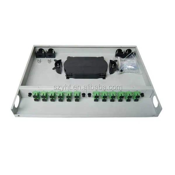 Ftth-optik kabel patch-panel Netzwerk 24-Port glasfaser patch panel volle linie von Produkten zu unterstützen FTTx Anwendungen odf-rf24