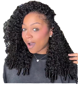 วิกผมเวียดนามแบบไม่ต้องใช้กาว  ผมแท้แบบเรมี่  แบบดับเบิ้ลดรอว์น  ครึ่งวิก  แบบผูกเชือก  ไร้รอยต่อ  แบบคลิปหนีบ  แบบดับเบิ้ลเวฟท์  ลอนลึก - Product Image 1