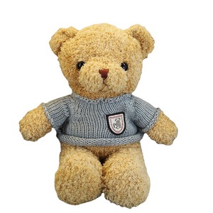 Dễ thương Gấu bông đồ chơi sang trọng trẻ em của món quà sinh nhật Comforter với PP bông điền thêu Kỹ Thuật bán buôn - Product Image 5