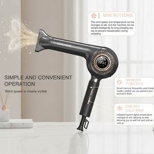 ไดร์เป่าผมเป่าลมทำงานได้อย่างยาวนานมอเตอร์ไฟฟ้ากระแสสลับ2200วัตต์ไดร์เป่าผมแบบมืออาชีพ - Product Image 3