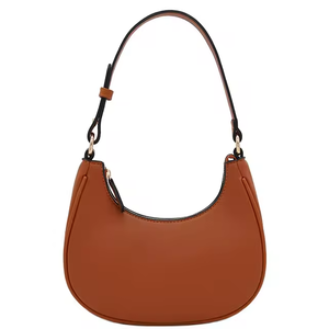 Customized hot selling armpit premium women's armpit PU leather women's handbag shoulder bag - Product Image 4