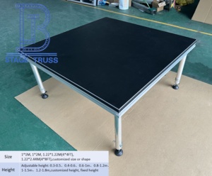 Di động Tổ chức sự kiện đám cưới xách tay nhôm bền nền tảng sân khấu - Product Image 2