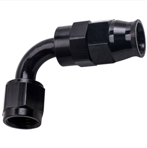 An6 an10 מרפק צינור בלם קו אבזרי pvc הידראולי אוויר ptfe צינור מחבר - Product Image 4