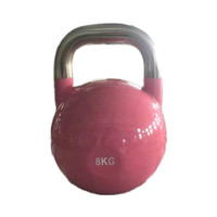 Kettlebells en acier pour la compétition, ensemble complet en fonte pour la musculation en salle de sport, vente en gros