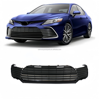 Grille sans trou Matériau Noir Brillant Noir 53102-06290 Version USA Calandre avant pour Toyota Camry 2021