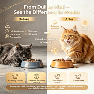 <span class=keywords><strong>Pasta</strong></span> <span class=keywords><strong>Vitaminica</strong></span> per Gatti Esigenti, Gattini e Gatti Anziani, Supporto Post-Operatorio, Crema Nutriente ad Alta Palatabilità, 120g - Product Image 4