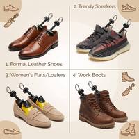 2-Wege-Schuhspanner, professioneller, verstellbarer Schuhformer zur Erweiterung von Breite und Länge für Herren, Damen, Sneaker, Stiefel, Ballenentlastungsgerät