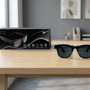 Lentes Inteligentes WK103 con Cámara Integrada de 200W Píxeles, Traducción por IA, Identificación de Objetos, ChatGPT para Llamadas y Música - Product Image 1