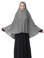 Abaya de Dubaï pour femmes, en jersey de coton, Khimar islamique, Jilbab une pièce, respirant, doux pour la peau, pour usage quotidien, vente en gros