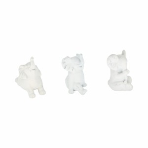 Sculture di elefanti in resina per decorazioni per la casa, bagno, ufficio, soggiorno. - Product Image 2