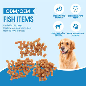 Snacks de Pescado Deshidratado Sin Granos para Perros, Altos en Proteínas, Golosinas Sabrosas para Estómagos Sensibles - Product Image 1