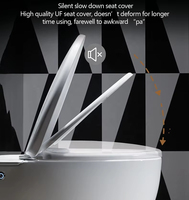 Vente directe en gros de cuvettes de toilettes murales en céramique sans rebord, colorées, en marbre, sanitaires pour salle de bain