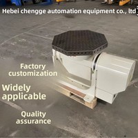 Positionneur de soudage rotatif automatique biaxial de type P, haute précision, robuste, à double support, vente directe fabricant, 150 kg, 500