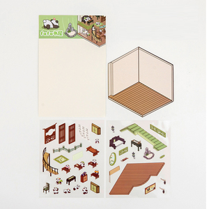 Pegatinas de escena para mejorar la capacidad práctica de los niños, pegatinas 3D, pegatinas de escena tridimensionales - Product Image 6