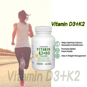 Gomitas de Vitamina D3 K2 Veganas para Adultos, Apoyo Óseo, Calcio, Magnesio, Apoyo Inmunológico, 120 Unidades, Glicinato de Magnesio - Product Image 2