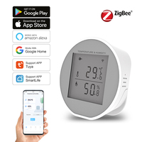 Capteur intelligent de température et d'humidité WIFI, alerte par notification d'application, hygromètre thermomètre sans fil